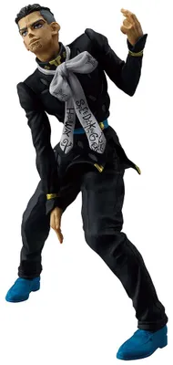 Imagen del producto de Figura coleccionable Banpresto Ichibansho de JoJo's Bizarre Adventure, Stand Rush, Yuya Fungami, 20 cm