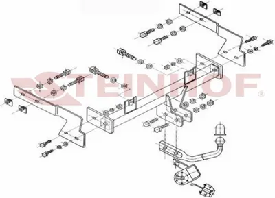 Produktbild von Z547515 Anhängerkupplung passend für PEUGEOT 406 1996-02/1999 starr
