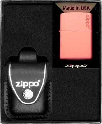 Obrázok produktu pre Sada zapaľovačov ZIPPO PINK MATTE LOGO dar No3