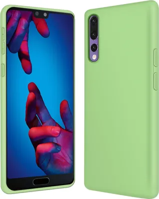 Image de Housse Huawei P20 Pro Housse de protection en gel de silicone pour téléphone portable, vert