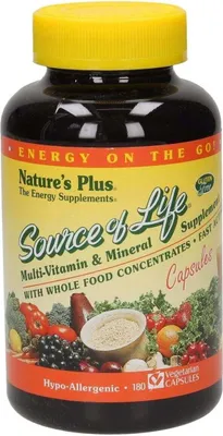 Produktbild von Natures Plus Source of Life - 180 Kapseln