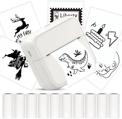 Produktbild von Thermische mini-printer für Fotos und Notizen mit Bluetooth-Verbindung