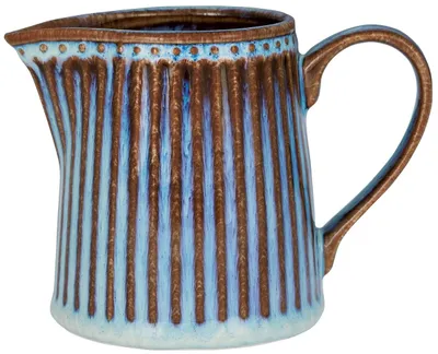 Produktbild von Greengate Alice Oyster Blue Milchkännchen