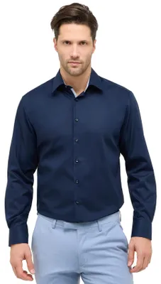 Produktbild von Eterna Hemd Modern Fit dunkelblau