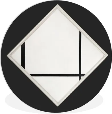 Produktbild von MuchoWow® - Schlafzimmer - Bilder - Der Kreis - Kunst für die Wohnung - Plastik - Kunstdruck - Wandbild