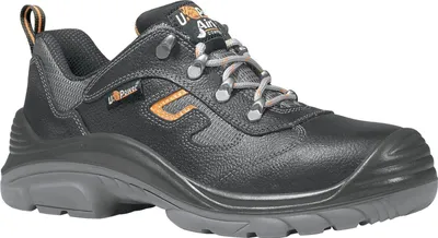 Produktbild von Sicherheitsschuh Solid Gr.45 schwarz Leder/Cordura S3 SRC EN20345 U-POWER