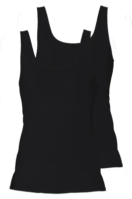 Produktbild von 2er Pack Damen Achseltop Baumwolle-Elasthan von der Marke Schöller 46