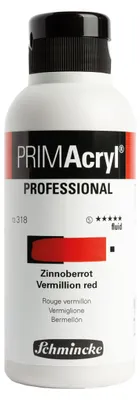 Schmincke 250ml PRIMAcryl Zinnoberrot Acryl 13 318 027