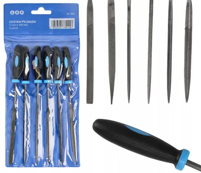 Produktbild von LSP Feilen-Set 6 Stück Nadelfeilen für Metall