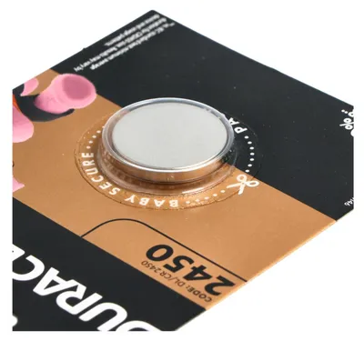 Produktbild von Duracell DL2450 Lithium Batterie IEC CR2450, 3 Volt 486mAh