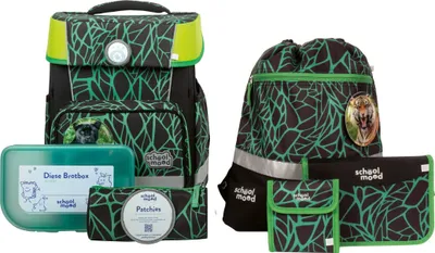 Produktbild von School Mood Champion Linus Panther Schulranzen Set 7tlg.
