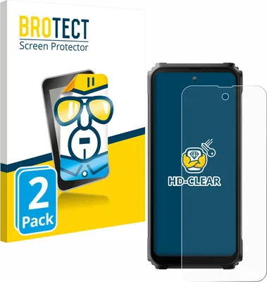 Produktbild von 2x Für Blackview BL9000 Pro Schutzfolie BROTECT Displayschutz Display Schutz Folie Klar Transparent