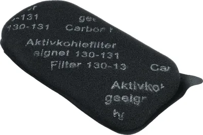 Produktbild von vhbw Aktivkohlefilter kompatibel mit Vorwerk Kobold 131, 130, 131sc Staubsauger - Ersatzfilter Schwarz