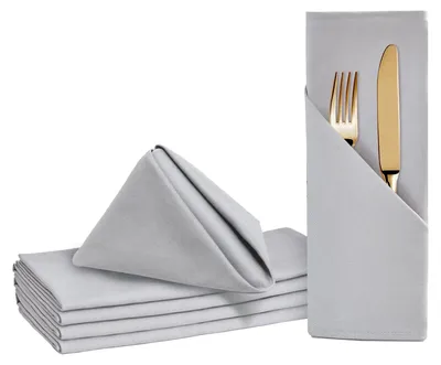Zdjęcie produktu dla Serwetki bawełniane - 50 x 50 cm, zestaw 6 sztuk