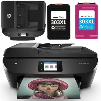 Produktbild von HP Envy Photo 7830/7858 Farb-Multifunktions-Tintenstrahldrucker + 303xl