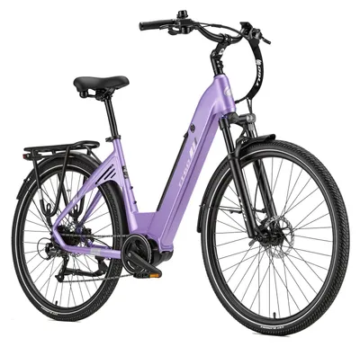 Immagine prodotto di Bicicletta elettrica unisex - E-bike C7SE con motore centrale - Batteria da 250W, 36V, 18Ah - Sensore di coppia - Freni a disco idraulici - Ruote da 71 cm - Forcella ammortizzata