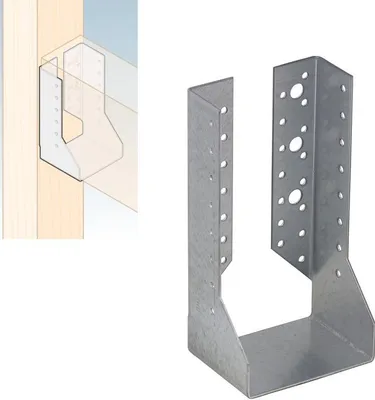 Produktbild von Geschlossener Balkenschuh WBZ 32, 100x200 - Packung mit 1 Stück