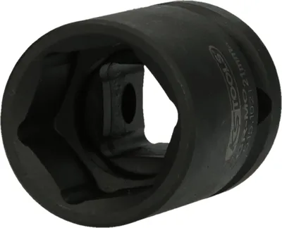 Produktbild von KS TOOLS 515.1021-E 1/2" Sechskant-Kraft-Stecknuss, kurz, 21mm, auf Hänger