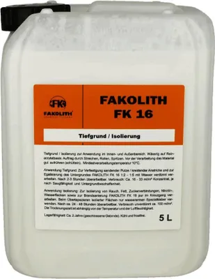 Produktbild von FAKOLITH FK 16 Tiefgrund - Isolierung5 Liter