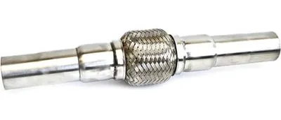 Produktbild von Jeep Flexrohr Ø 50/55/60mm  40cm Edelstahl Flexpipe Hosenrohr Auspuff universal
