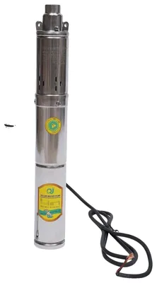 Productafbeelding van Zonnepomp, 370W vermogen, maximale opvoerhoogte 65 meter, 24V, zilver, EU