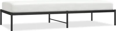 Produktbild von Bettgestell Metall Schwarz 90x200 cm