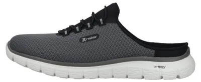 Produktbild von Rieker Herrenslipper blei/schwarz/schwarz/negro B668145 (47/blei/schwarz/schwarz)