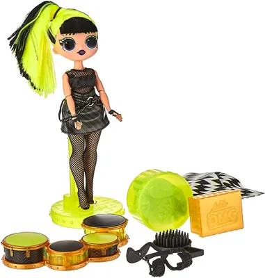 Immagine prodotto di MGA L.O.L. Sorpresa OMG ReMix Rock Big Sister Bhad Gurl con batteria