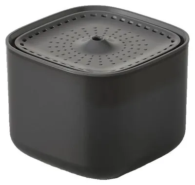 Produktbild von Katzenwasserbrunnen, automatische Filtration, große Kapazität, Schwarzes Upgrade, 3L-a