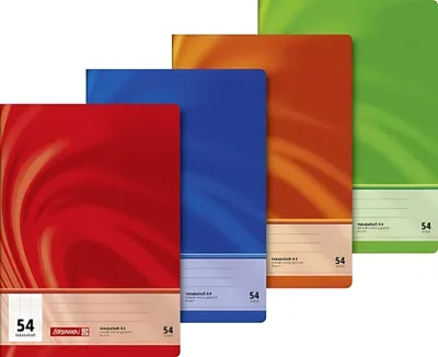 Produktbild von Brunnen 104344502 Vokabelheft (A4 Premium, 32 Blatt, liniert, 2 Teilungslinien) 1 Stück