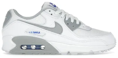 Produktbild von Nike Air Max 90 White Racer Blue Light Smoke Grey - EU 46