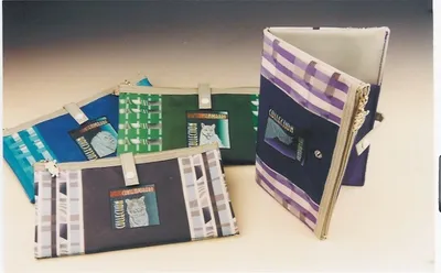 Produktbild von Faulenzer Schlamperetui Federtasche "Wild Cats" / Farbe: violett