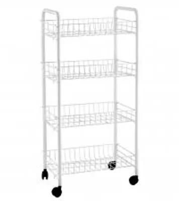 Immagine prodotto di HOMe Carrello Winny 4C 41X26X79 Bianco