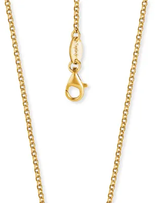 Produktbild von Engelsrufer ERN-80-G Erbskette Gold Plated 80 cm