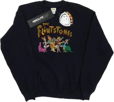 Produktbild von The Flintstones - Sweatshirt für Damen BI5876 (L) (Schwarz)
