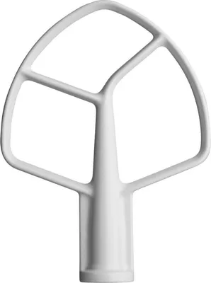Produktbild von KitchenAid Flachrührer weiß 5K5A2B