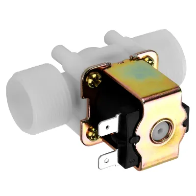 Image de Vanne d'entrée d'eau N/C,Électrovanne magnétique électrique,Électrovanne,Électrovanne N/C