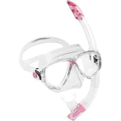 Image de Cressi Set maska MAREA + šnorchl GAMMA trans/růžová