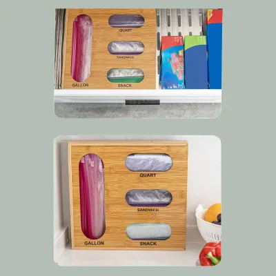 Produktbild von Wiederverwendbarer Organizer für Sandwichbeutel, 4-in-1