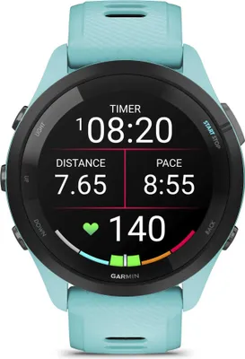 Zdjęcie produktu dla Garmin Forerunner 265 turkusowo-niebiesko-czarny