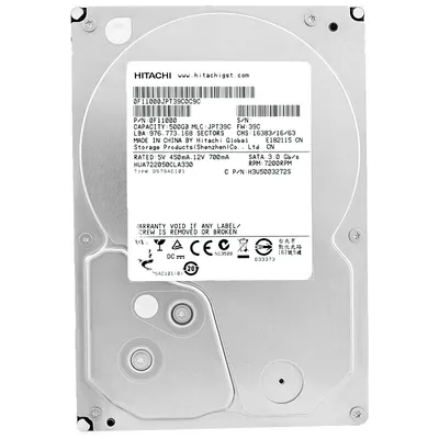 Obrázok produktu pre Western Digital Ultrastar A7K2000, 500GB, 500 GB, 7200 ot/min, 32 MB, 3.5", SATA