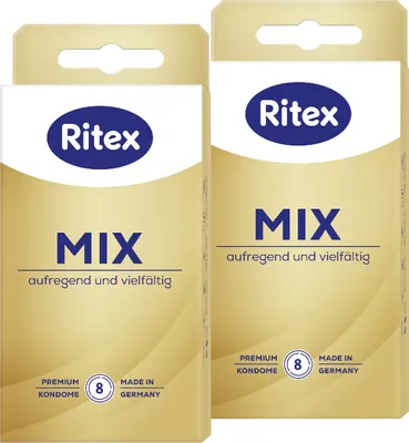 Produktbild von 16x Ritex Mix Kondome - verschiedene Sorten & Größen
