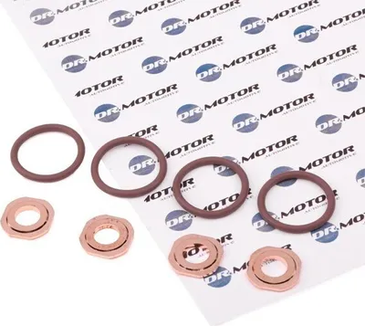 Produktbild von DR.MOTOR AUTOMOTIVE DRM018S Dichtungssatz Einspritzdüse für OPEL Corsa C Schrägheck (X01)