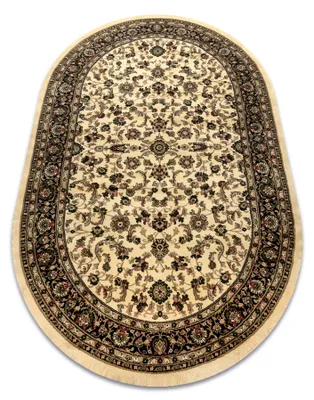 Imagen del producto de Alfombra ROYAL ADR oval modelo 1745 caramelo beige 100x180 cm