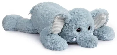 Produktbild von Kuscheltier Elefant Plüschtier Teddy - Plüsch - Weich - 90 cm - Grau - Für Kinder und Erwachsene