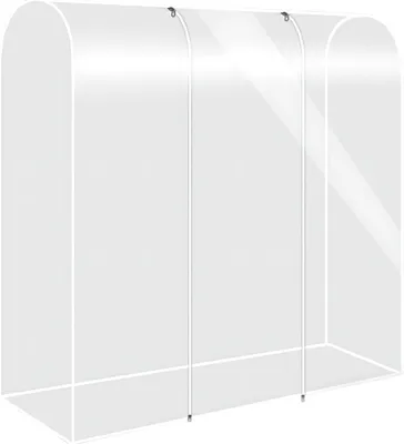 Produktbild von Schutzhüllen für Kleidung – Abdeckungen für Kleiderständer aus PEVA – Transparent – Staubdicht