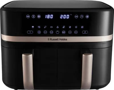 Produktbild von Russell Hobbs Heissluftfritteuse Kuche Doppel Heissluftfritteuse SatisFry Luftfrittieren