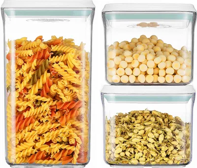 Produktbild von Frischhaltedosen Luftdict Vorratsdose 3-teilige-Set 3,7L mit Deckel-POP-UP
