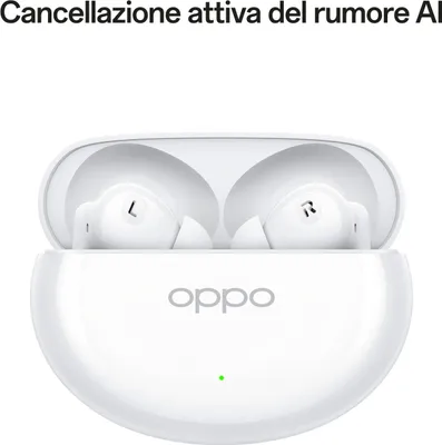Zdjęcie produktu dla OPPO Enco Air4, True Wireless Stereo (TWS), Połączenia/muzyka, 20 - 20000 Hz, Zestaw słuchawkowy, Biały
