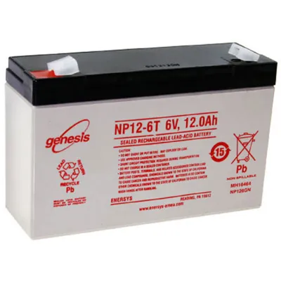 Zdjęcie produktu dla Akumulator Hawker NP12-6 PB 6 V 12 Ah ze stykami Faston 6,3 mm